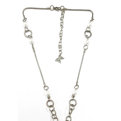 Fevooor Prickly Star long chain necklace
