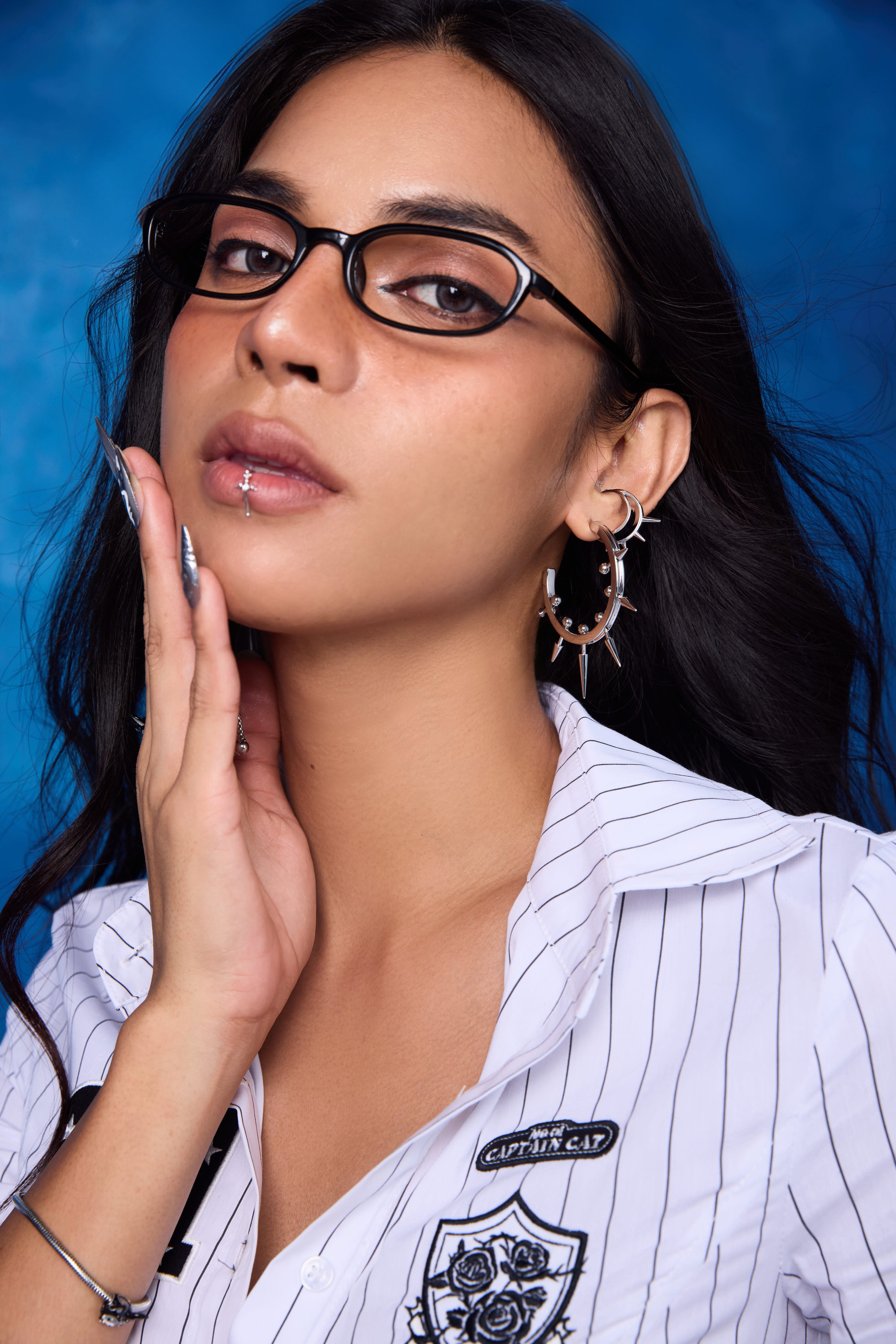 Fervooor Riot Spike Hoop Earrings Big/Small