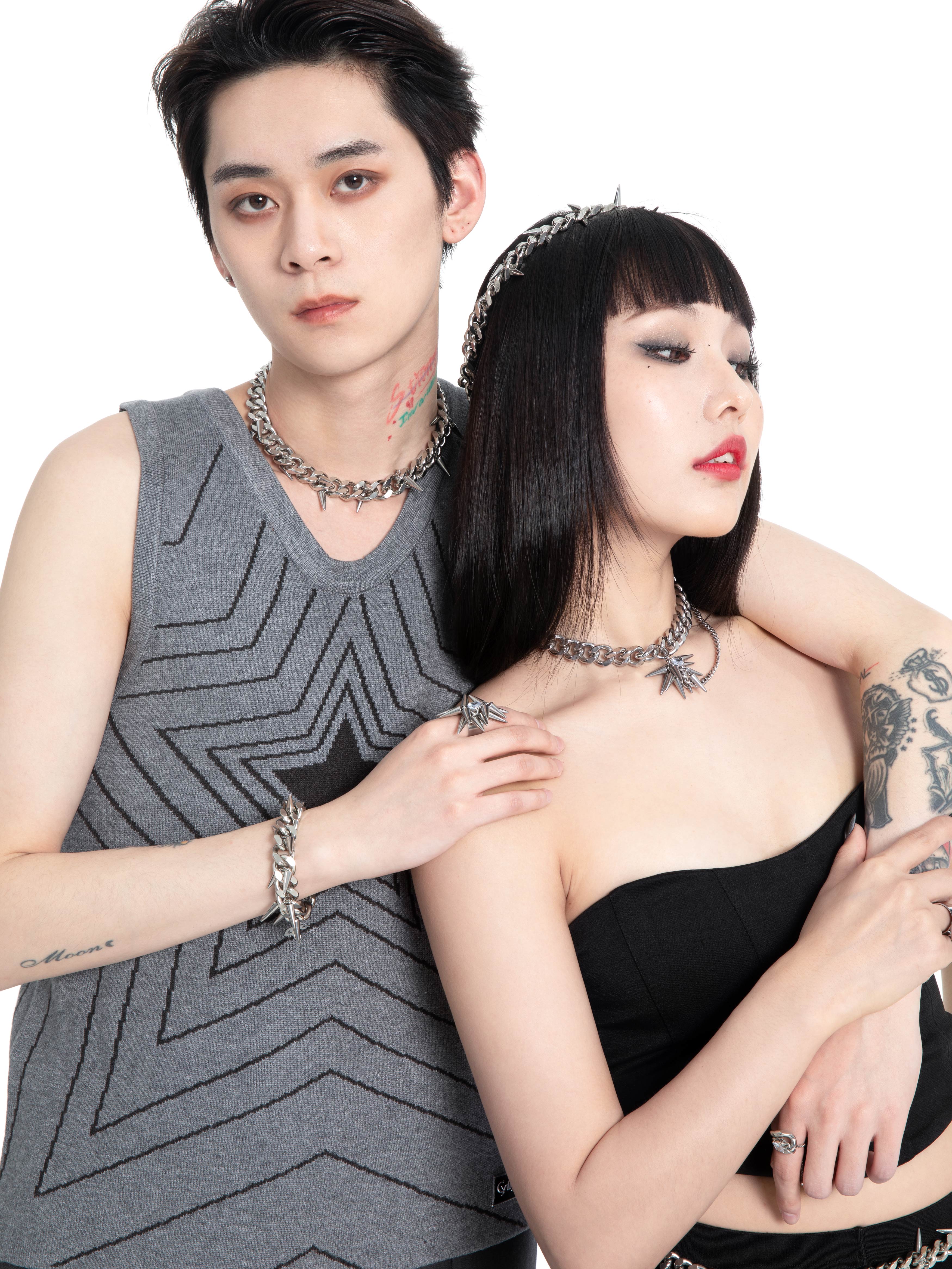 Fervooor Meteor Hammer necklace set - Fervooor