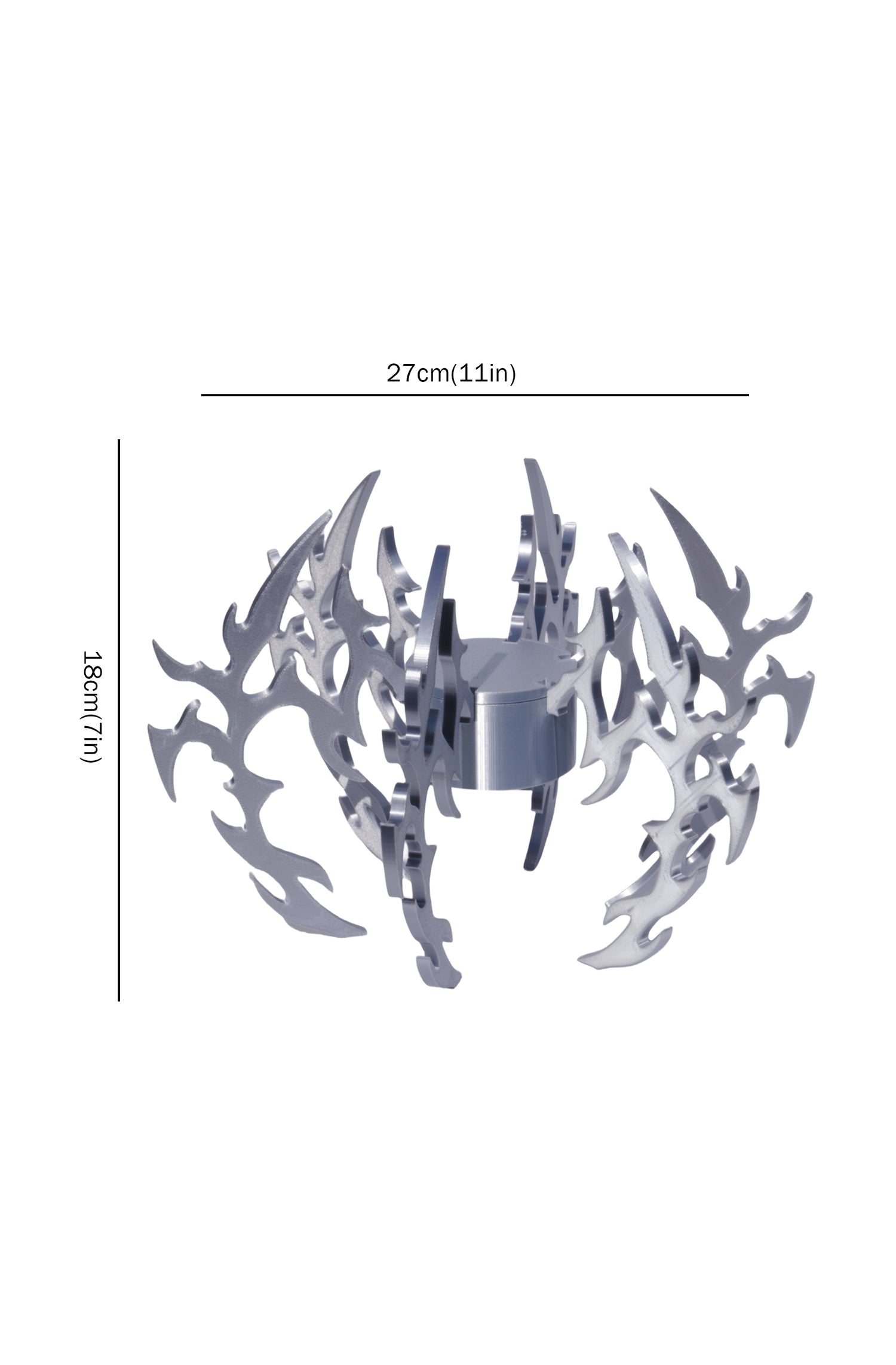 Fervooor Cyber Spider 3D printed 3-in-1 design/candle holder, lamp &amp; jewelry display rack