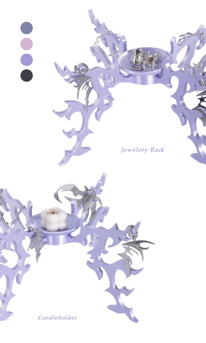 Fervooor Spider killer 3D printed 2-in-1 Display Stand & Candle Holder