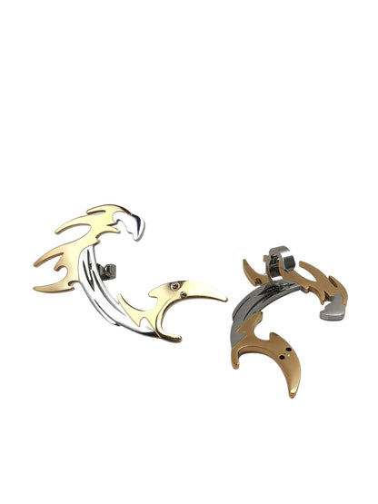 Fervooor Futureistic golden dragon ear clip - Fervooor