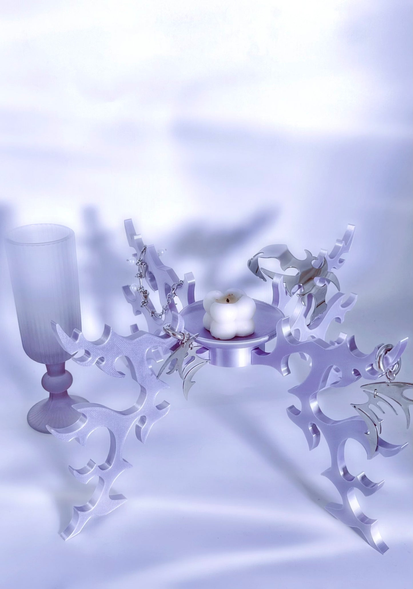 Fervooor Spider killer 3D printed 2-in-1 Display Stand & Candle Holder