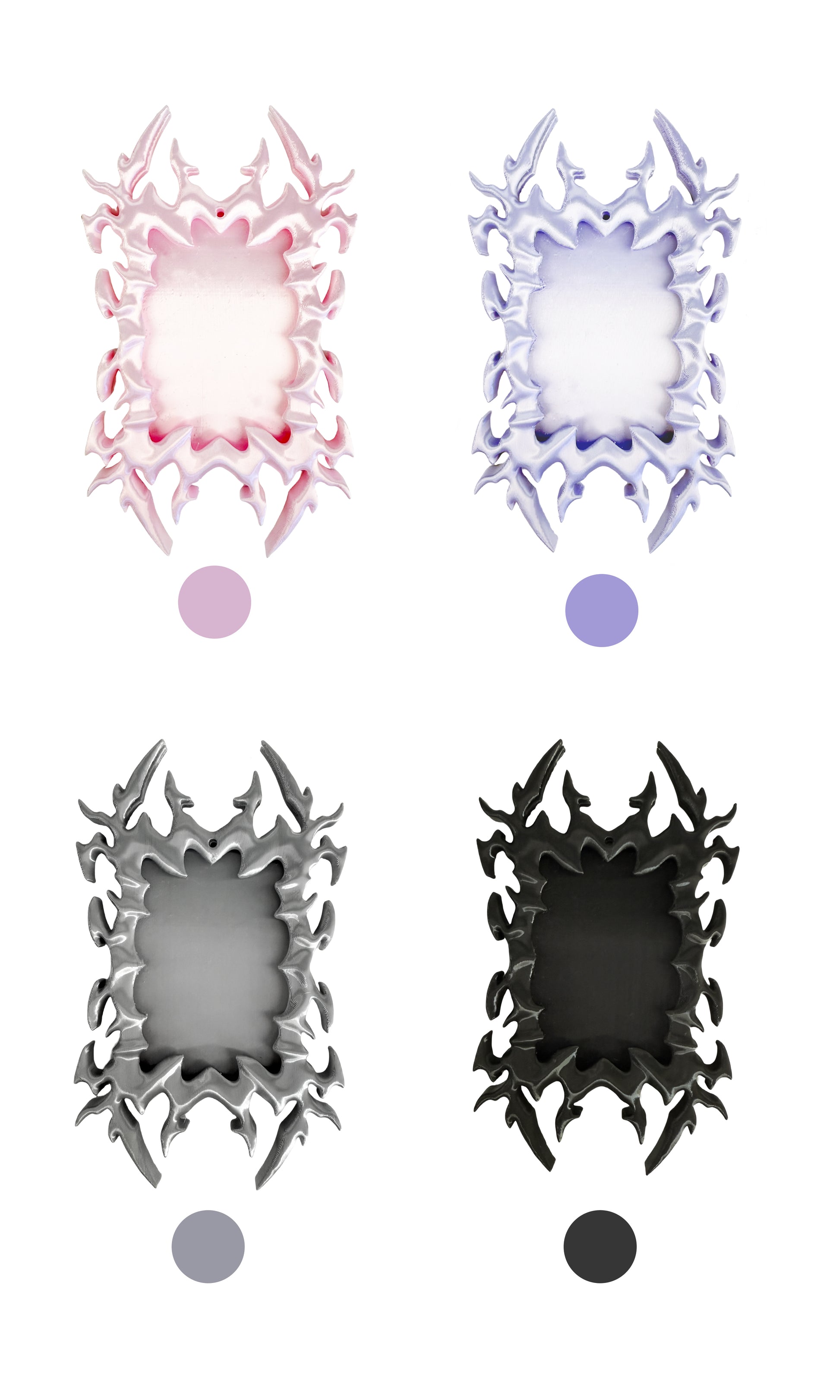 Fervooor Cyber Spider 3D-Printed Idol Photo Card Holder & Frame Set