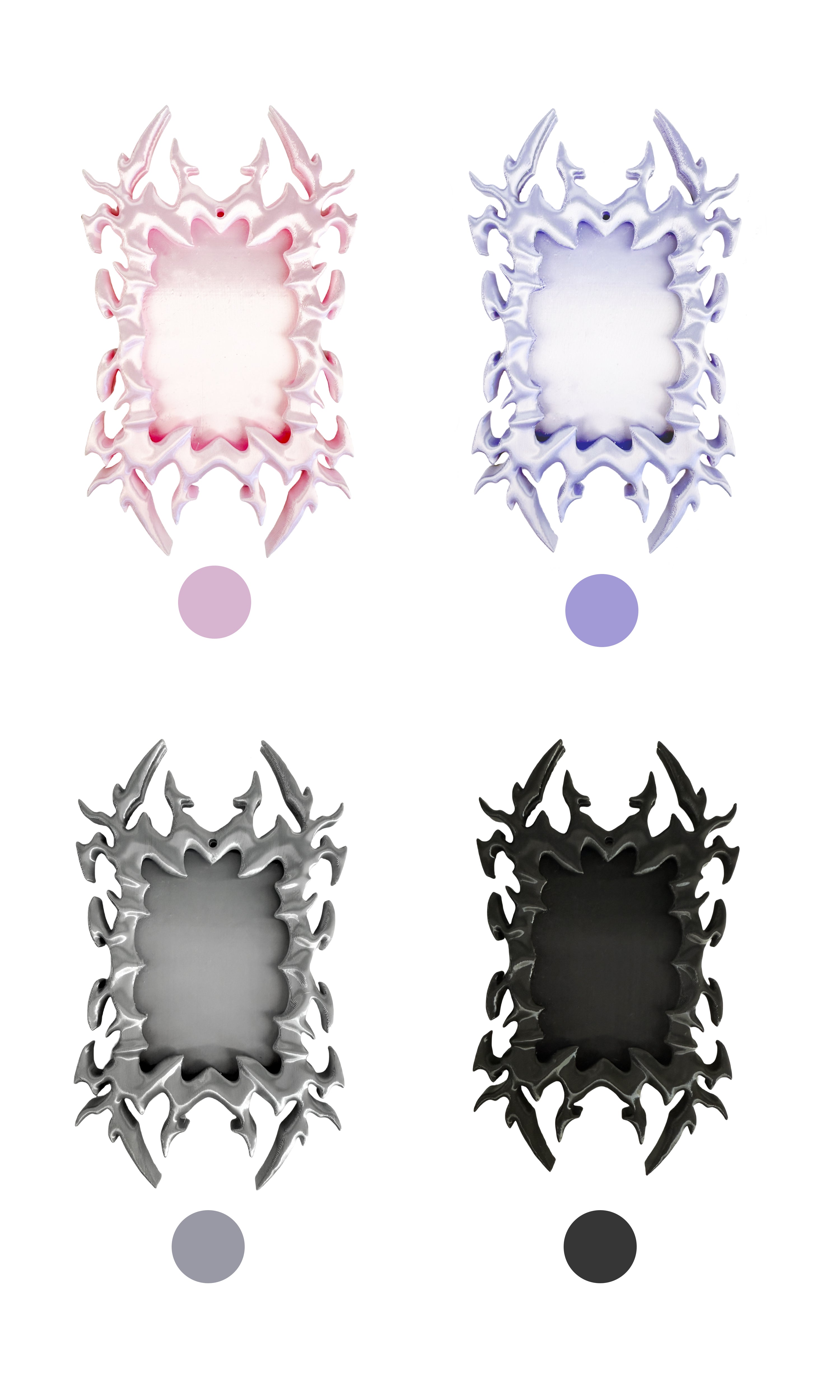 Fervooor Cyber Spider 3D-Printed Idol Photo Card Holder &amp; Frame Set