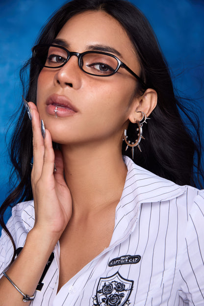 Fervooor Riot Spike Hoop Earrings Big/Small