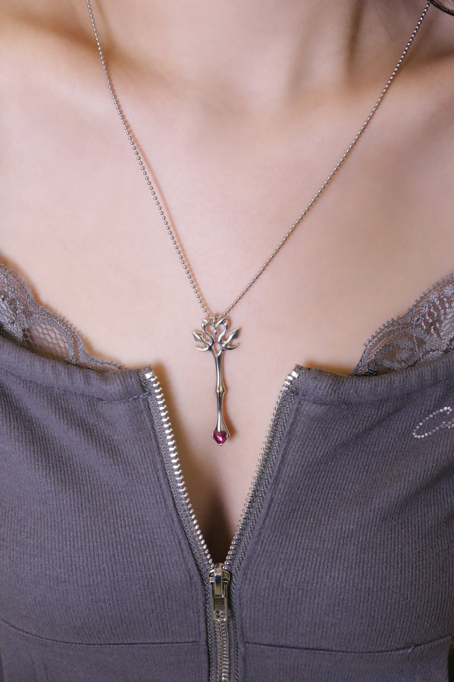 Fervooor love gift cupid’s arrow necklace