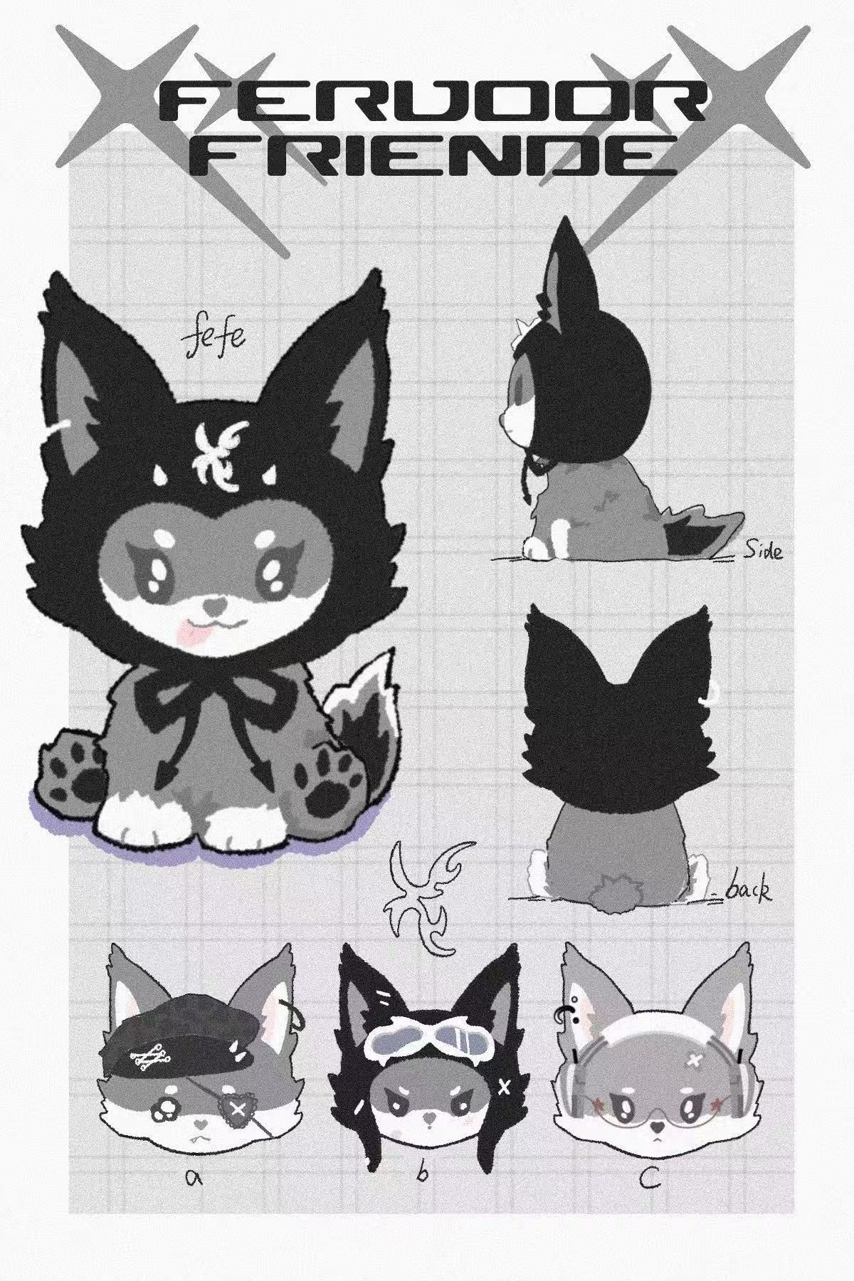 【FREE GIFT】FEFE Dog Doll – Jewelry Display &amp; Keychain