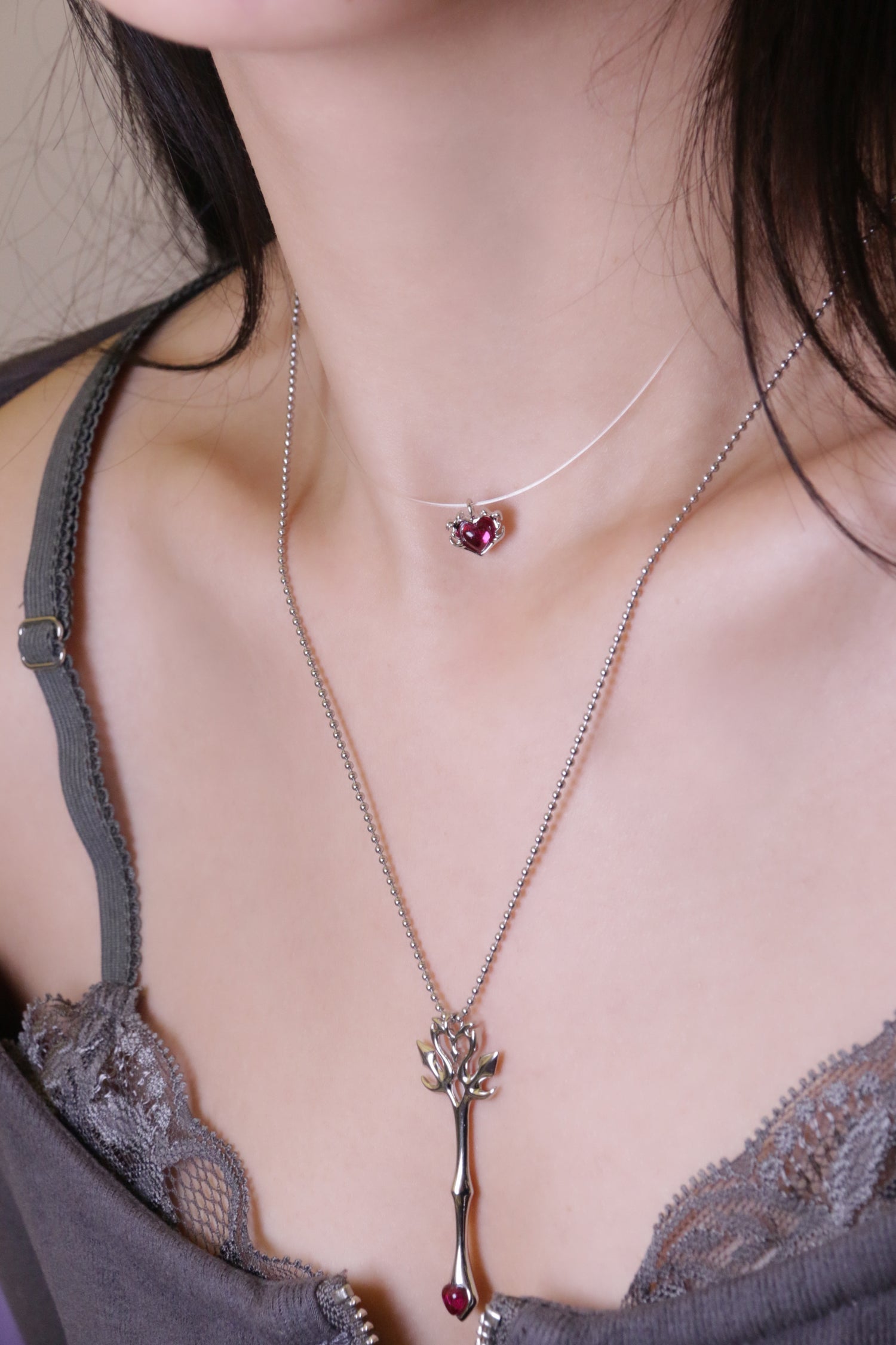 Fervooor love gift cupid’s arrow necklace