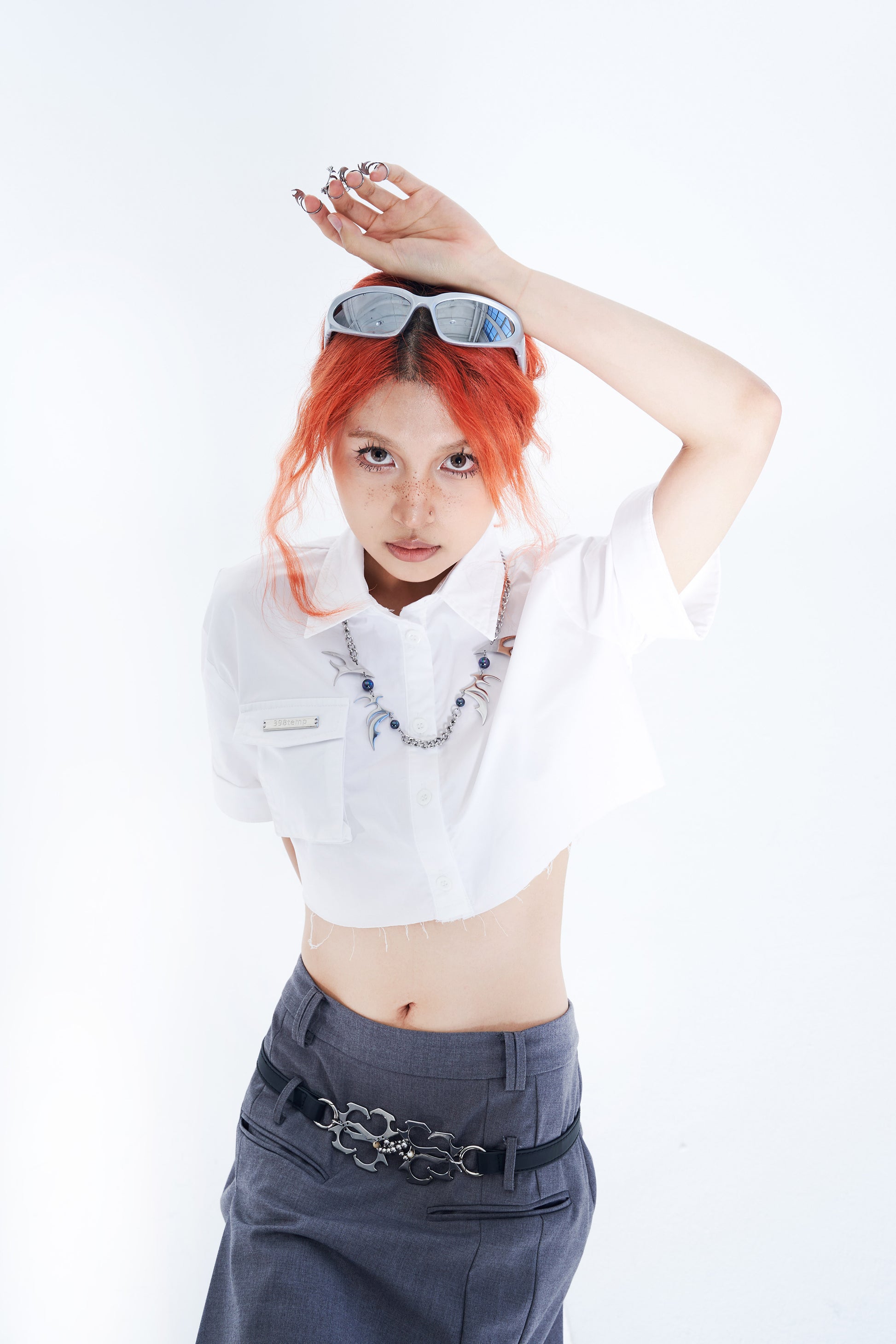 Fervooor Fire butterfly fingertip ring