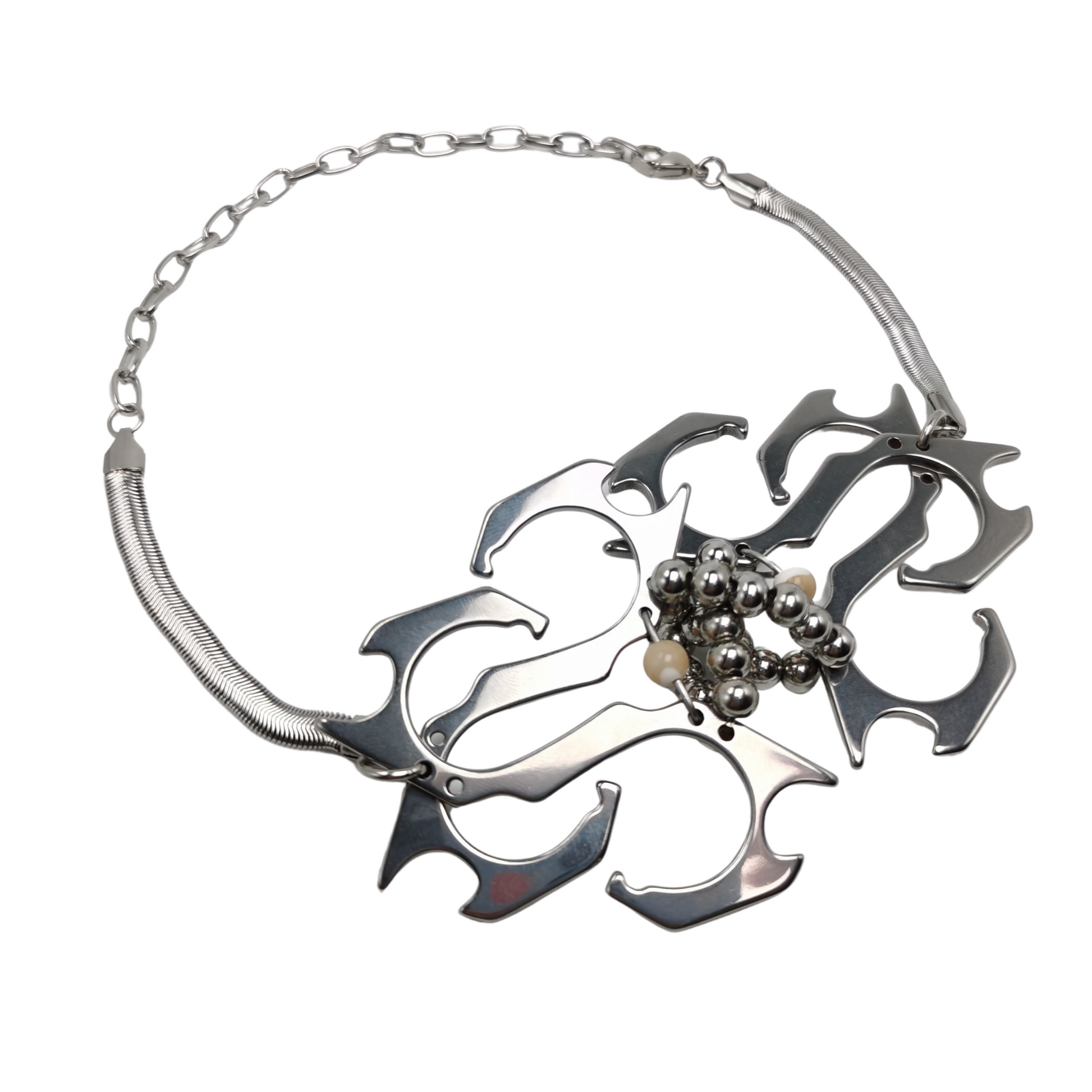 Fervooor Silver Armor necklace - Fervooor