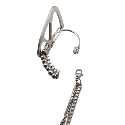 Fervooor Cyberpunk Elf Ear earrings - Fervooor