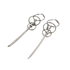 Fervooor Unique round and sword earrings hoop - Fervooor