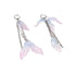 Fervooor Blooming purple lotus earrings - Fervooor
