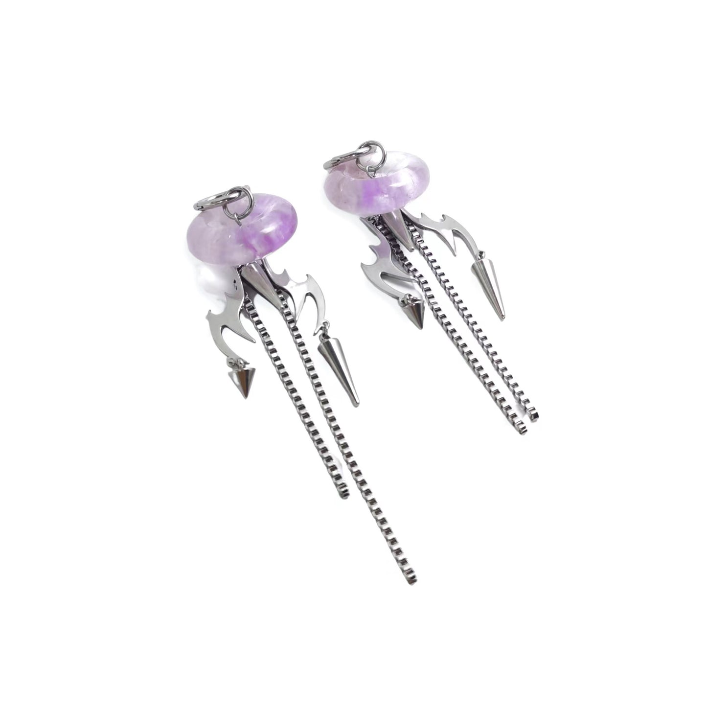 Fervooor Electric Jellyfish earrings - Fervooor