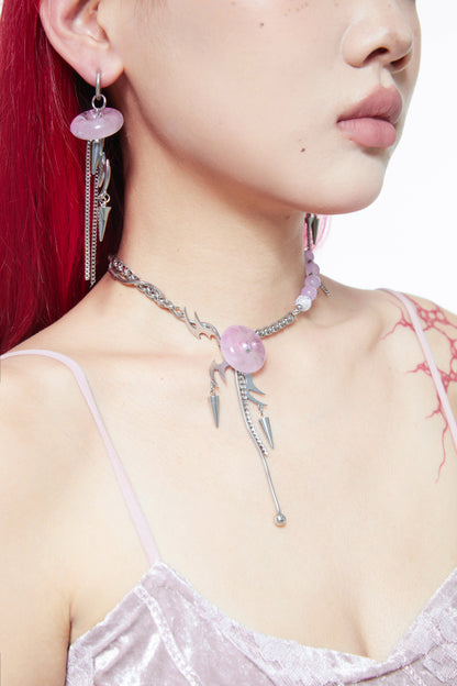 Fervooor Electric Jellyfish necklace set - Fervooor