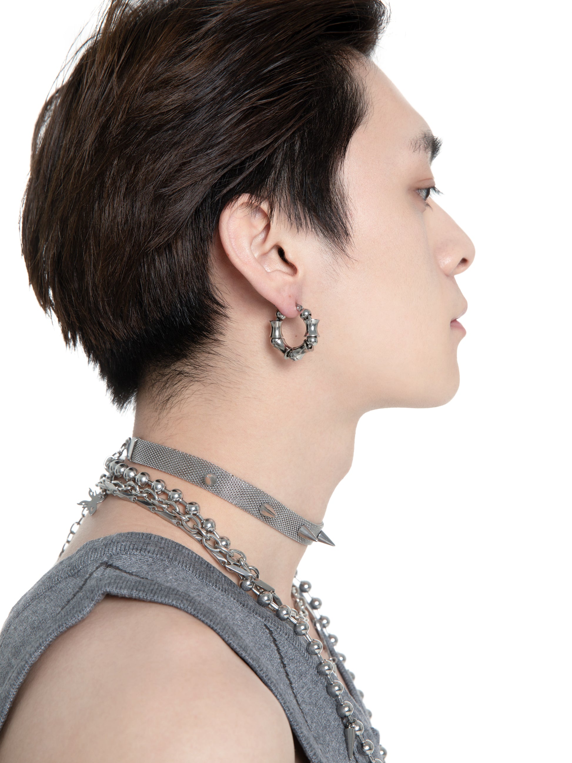 Fervooor Mechanical Bones earrings - Fervooor