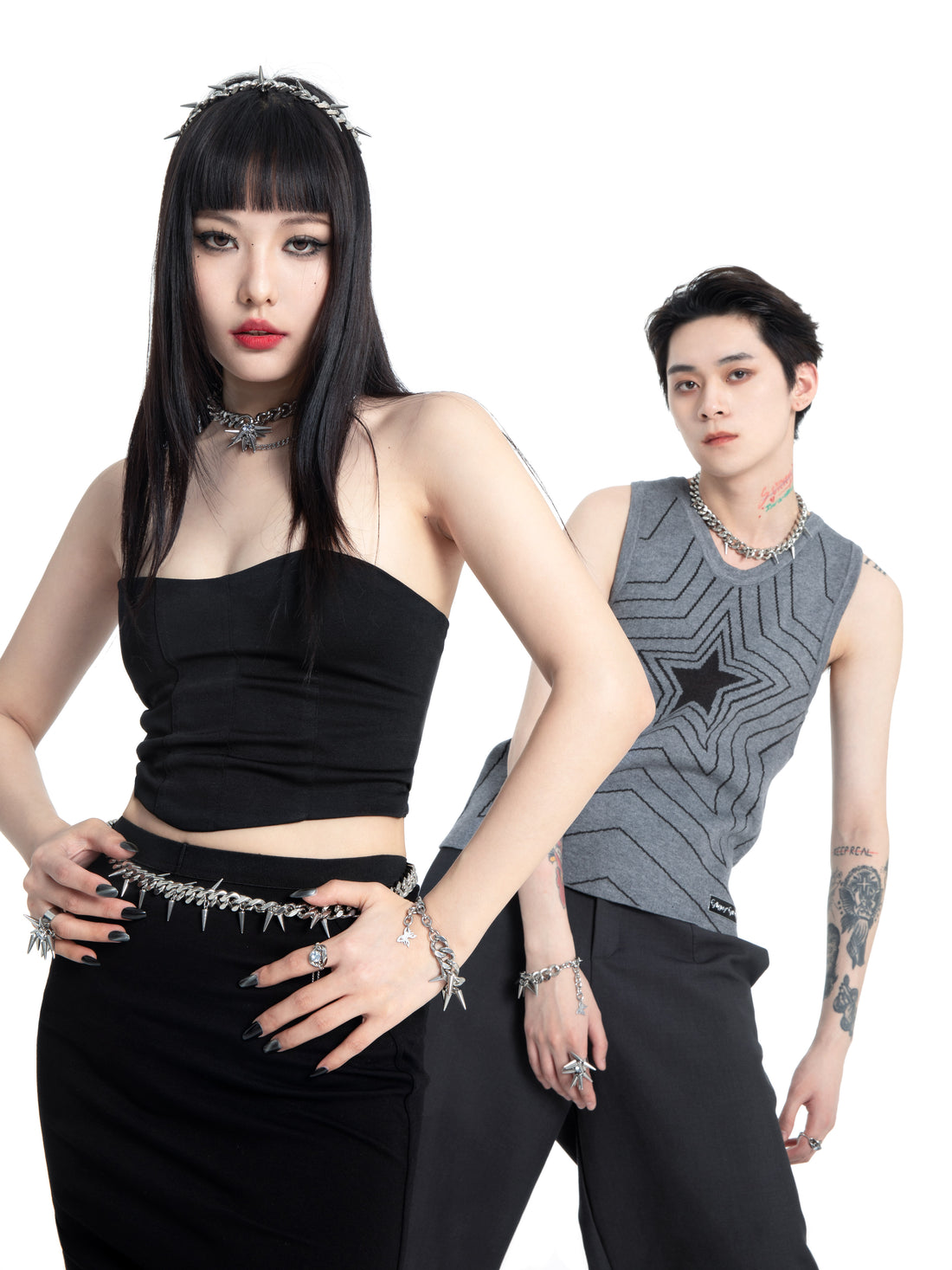 Fervooor Meteor Hammer necklace set - Fervooor