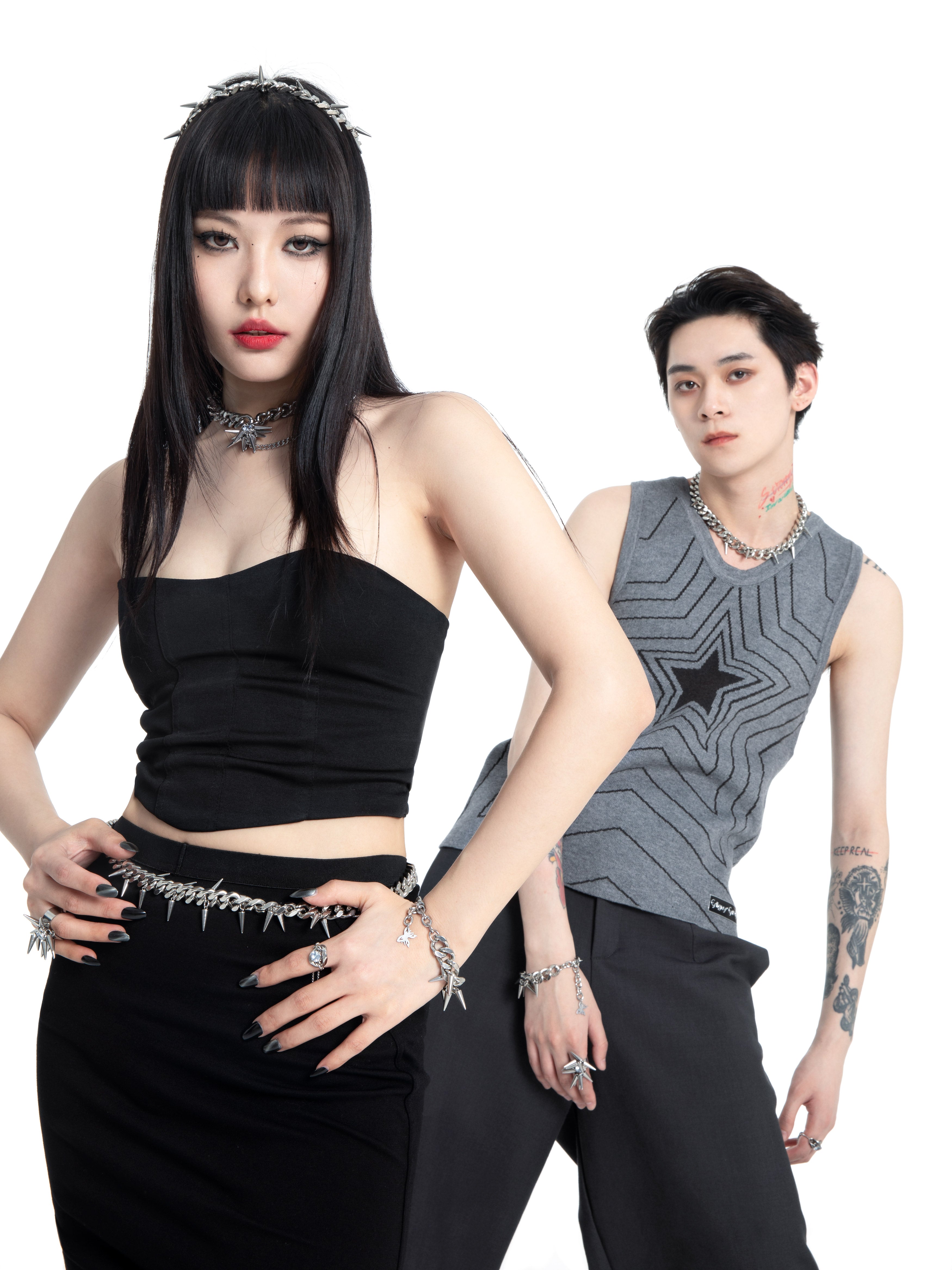 Fervooor Meteor Hammer necklace set - Fervooor